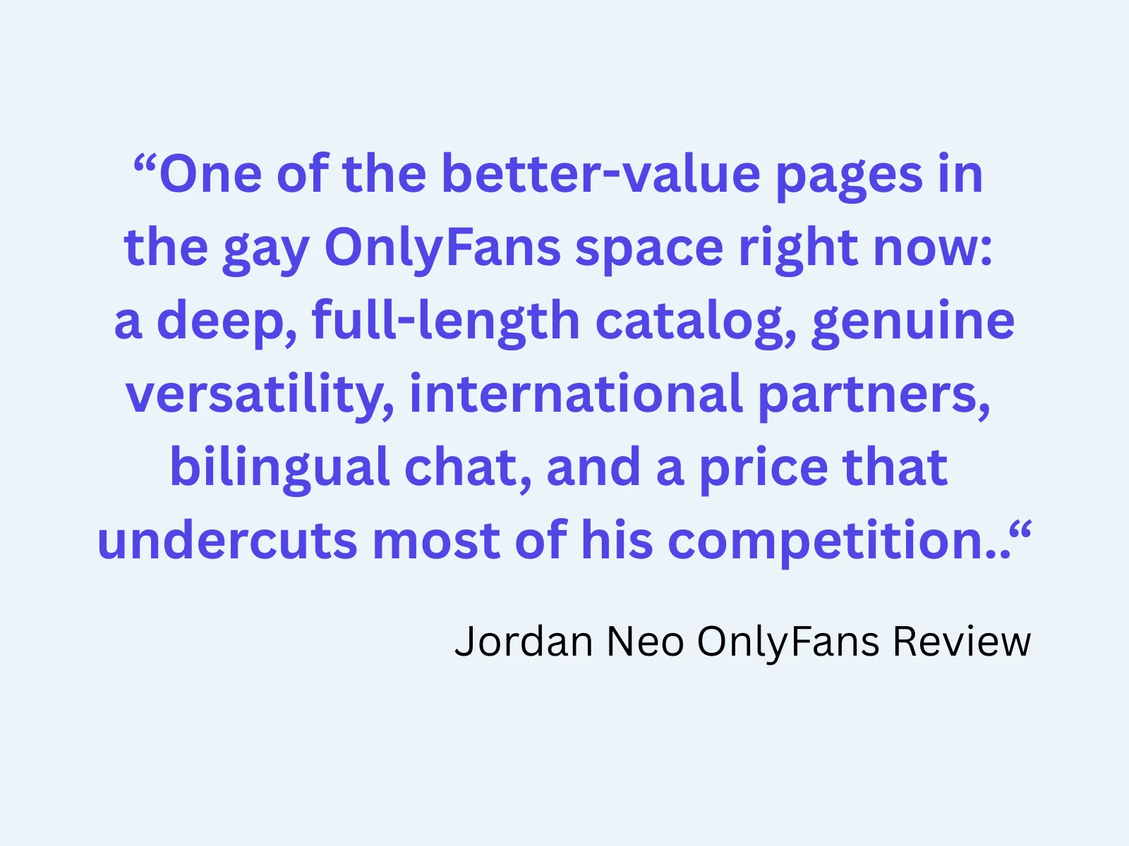 Jordan Neo Review